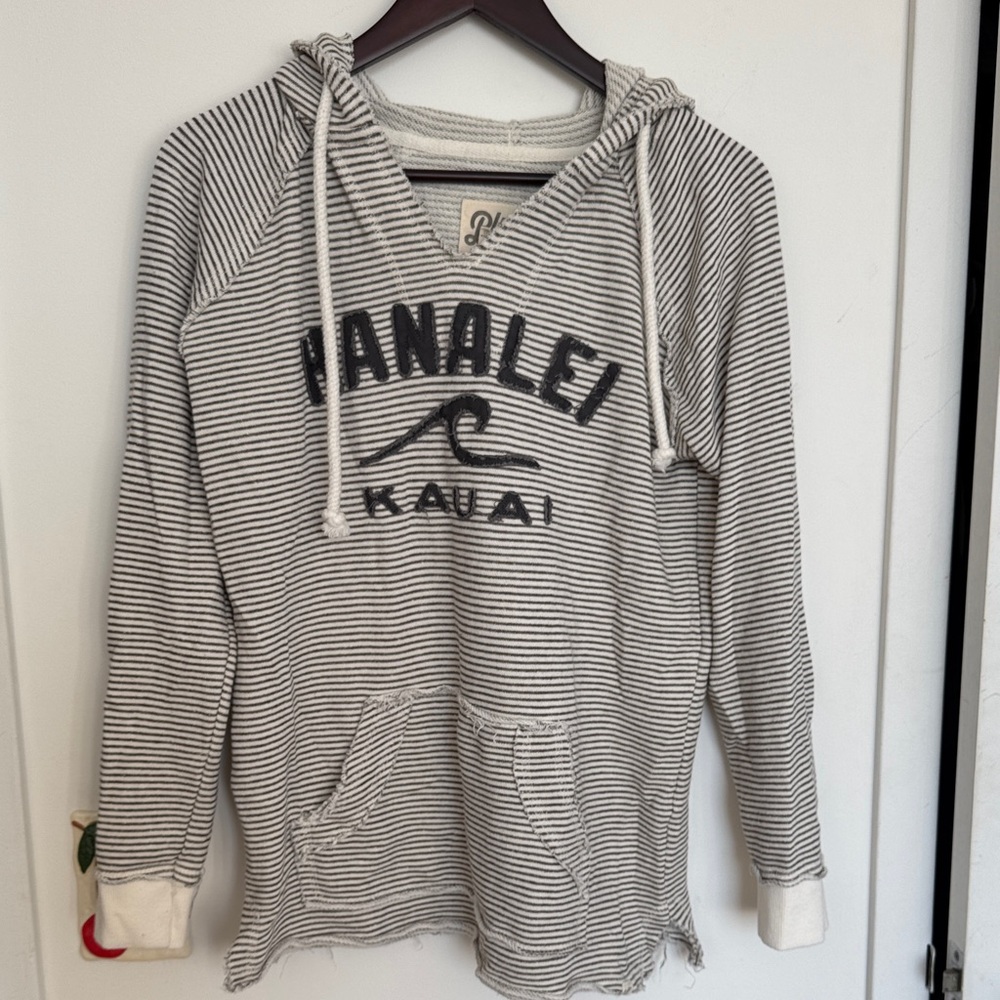 Striped Hanalei Kauai Hoodie